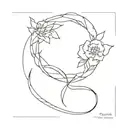 forever remembering him tattoo design idea