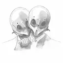 Brother love forever tattoo design idea