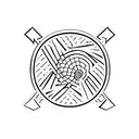catalan flag tattoo design idea