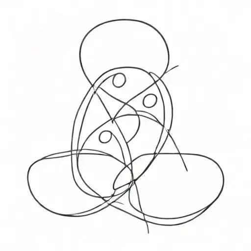 zodaic sign merged cancer with pisces zodiac sign tattoo design idea