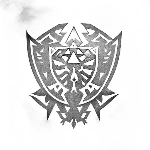 Legend of Zelda Tattoo design by Ladywiththeface on DeviantArt