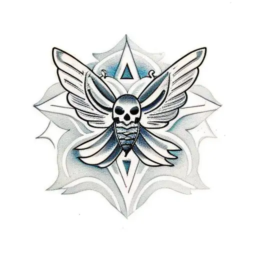 1991 with moth above it tattoo design idea