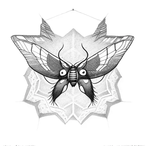 1991 with moth above it tattoo design idea