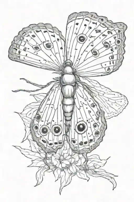 1991 with a moth behind it  tattoo design idea