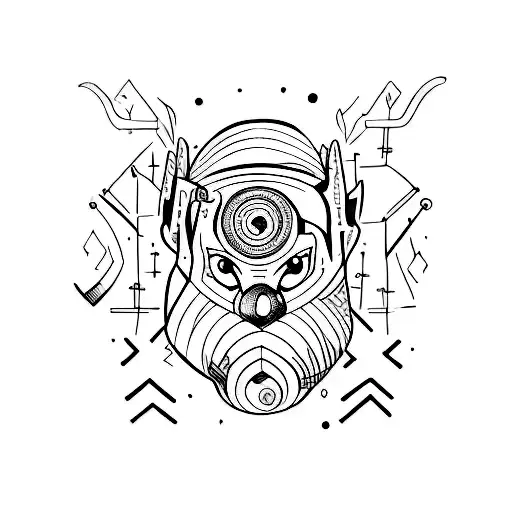 trade tattoo design idea