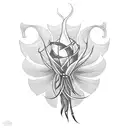 green onion tattoo design idea