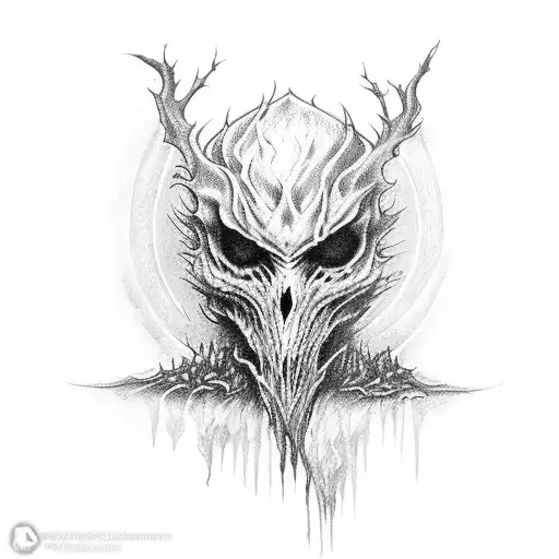 bloodborne eileen tattoo design idea