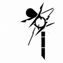 3 saber tattoo design idea