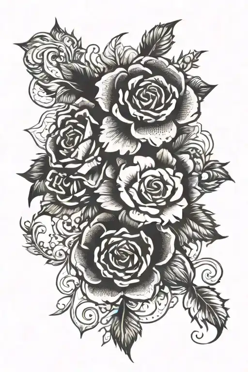 1950s tattoo design idea