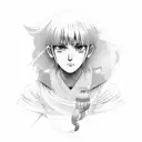 hinata hyuga tattoo design idea