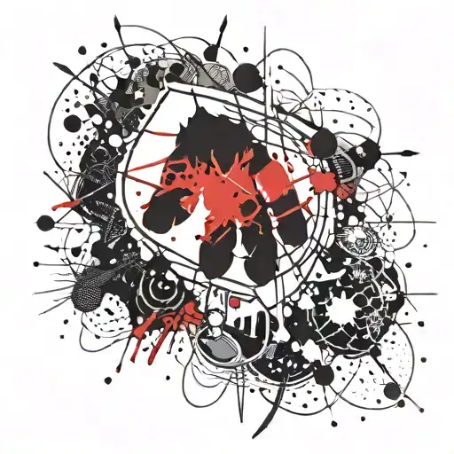 cat's paw tattoo design idea