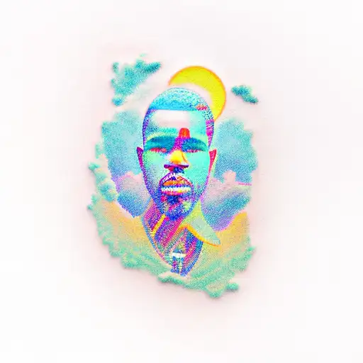 frank ocean's "new religion" tattoo design idea