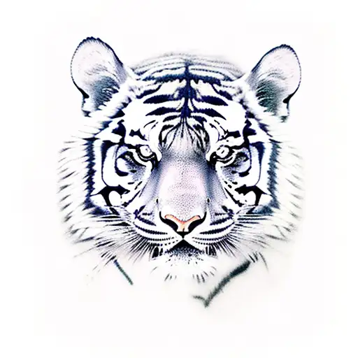 Tiger tattoo design idea
