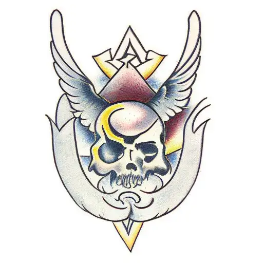 fence of knives tattoo design idea