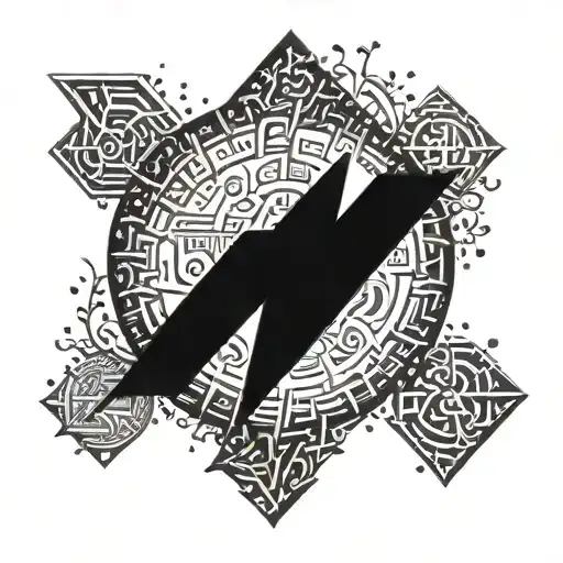 iceland runes tattoo design idea