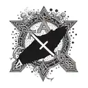iceland runes tattoo design idea