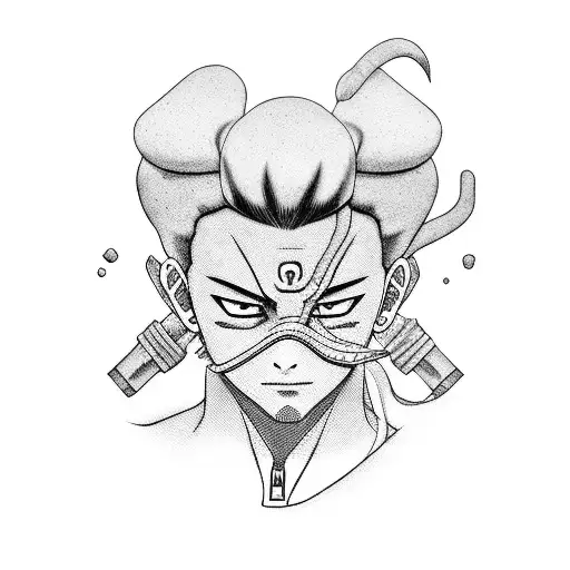 Shikamaru nara tattoo design idea