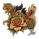 Name jose tattoo design idea
