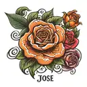 Name jose tattoo design idea