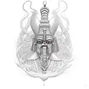 Osiris tattoo design idea