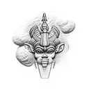 Osiris tattoo design idea