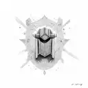 mjolnir hugin munin tattoo design idea