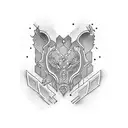 east tattoo design idea