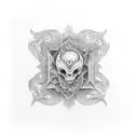 east tattoo design idea