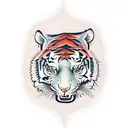 Tiger tattoo design idea