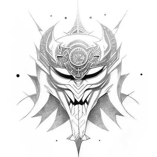 konshu moon knight god of night marvel Egypt  tattoo design idea