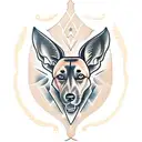 malinois tattoo design idea