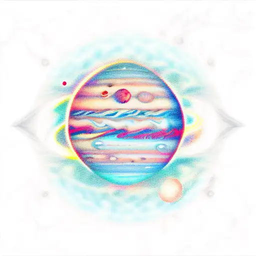 Jupiter  tattoo design idea