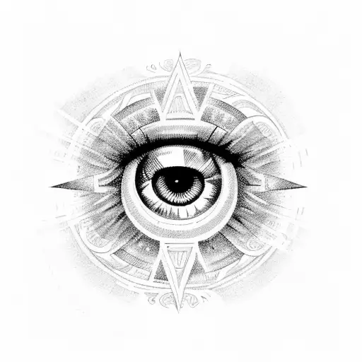 Eye of Horus tattoo design idea