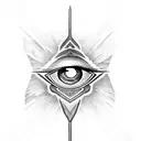 Eye of Horus tattoo design idea