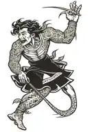 Struggle No Progress tattoo design idea