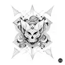 Mystic tattoo design idea