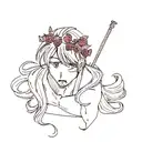 Dionysus tattoo design idea