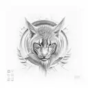 Twilight tattoo design idea