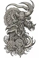 viking sleeve tattoo tattoo design idea