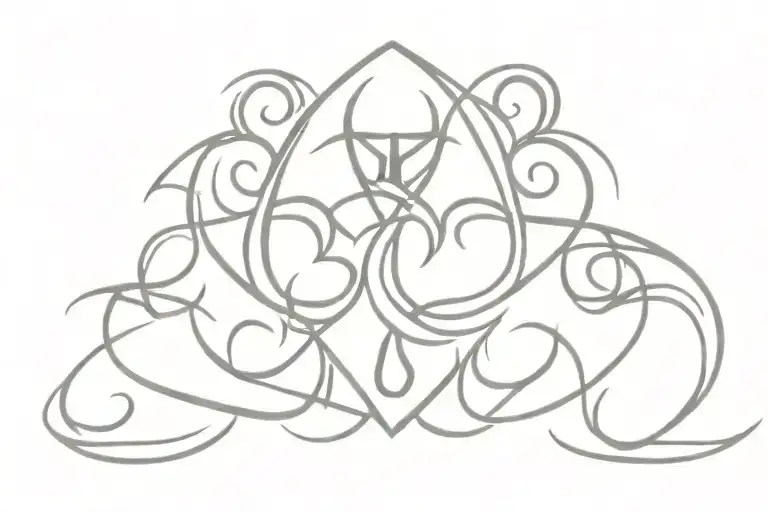 Aham Brahmasmi in sanskrit like an ambigram tattoo tattoo design idea