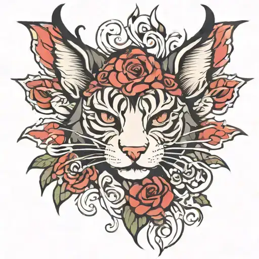 savage tattoo design idea