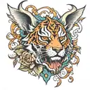 savage tattoo design idea