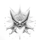 When you are favored by god, you are also favored by the devil tattoo design idea