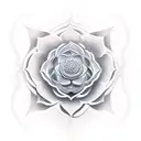 jade lotus tattoo design idea