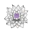jade lotus tattoo design idea