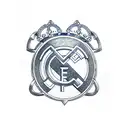 REAL MADRID LOGO tattoo design idea