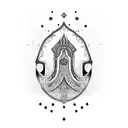 hamsa tattoo design idea