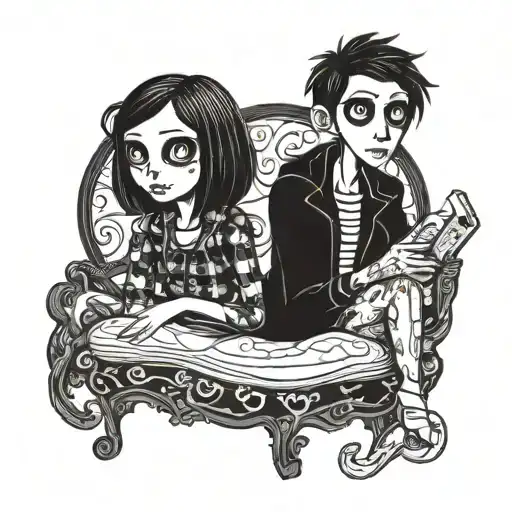 CORALINE TATTOO tattoo design idea