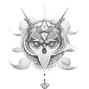 Ojo de horus  tattoo design idea