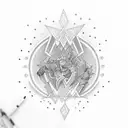 always and forever  tattoo design idea